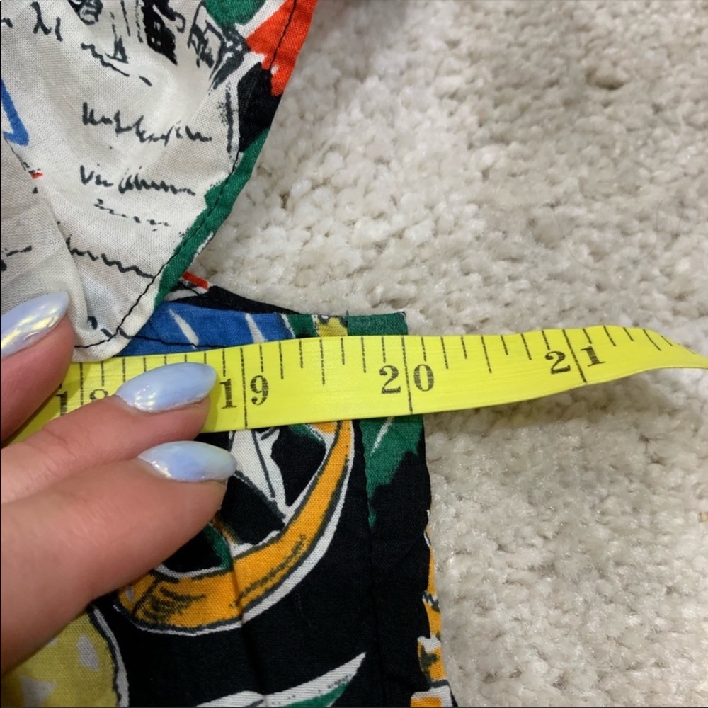 J.Crew postcard vacation summer ruffle top Sz 6 - Picture 8 of 8